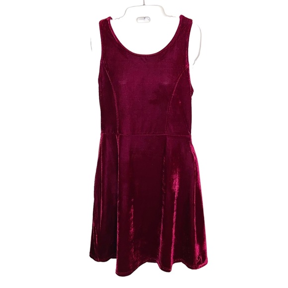 Tulle Dress Velour Velvet Party Holiday Christmas Womens Small Whimsigoth Fairy - Picture 1 of 11